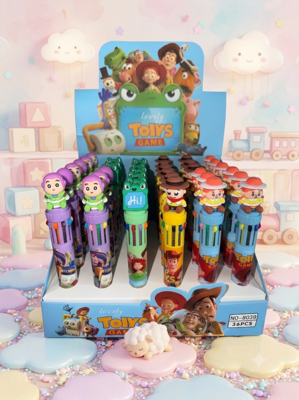 4 Toy Story  Character Pens - Pack